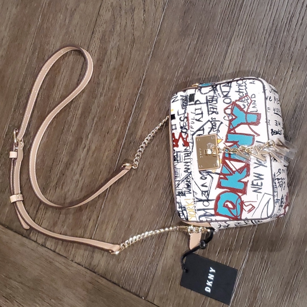DKNY Cleo Top Zip Camera Crossbody Bag